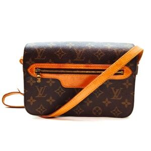 Authentic Louis Vuitton Saint Germain 24 Brown Monogram Shoulder/Crossbody bag